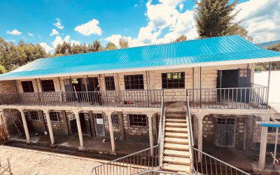 MEAK supporters aid construction of 4 classrooms and 2 offices at the JM Goodhope Academy in Ndaragwa, near Nakuru, Kenya. August 2025